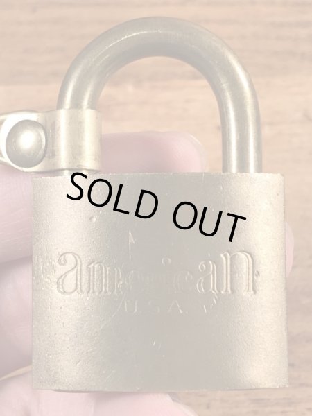 American Lock社製のSet U.S.のヴィンテージパドロックキー