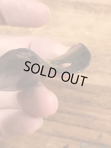 モンゴメリーワードの黒ラッカーのビンテージ靴ベラ