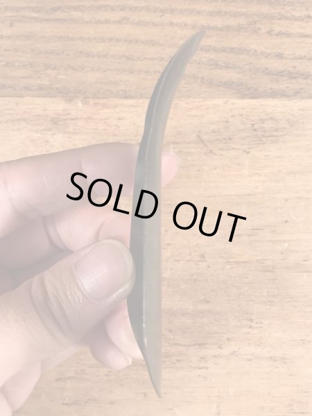 モンゴメリーワードの黒ラッカーのビンテージ靴ベラ