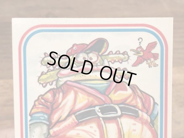 LEAF社製のベースボールモンスターの80年代ビンテージシールカード