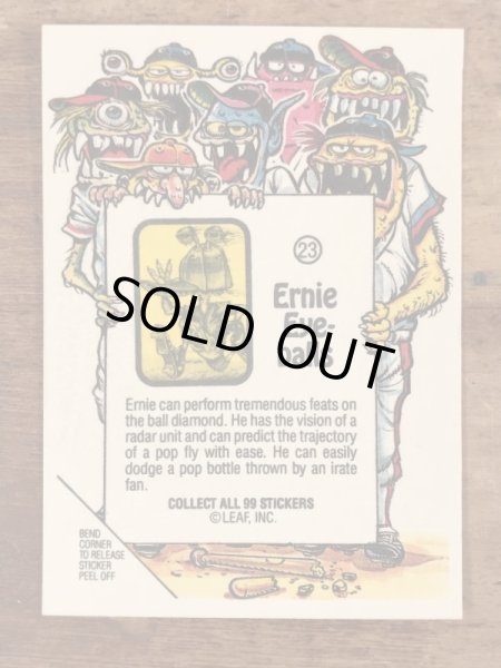 LEAF社製のBaseball Awesome All Starsの80’sヴィンテージステッカーカード