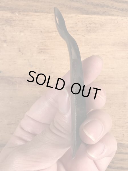 シアーズローバックの黒ラッカーのビンテージ靴ベラ