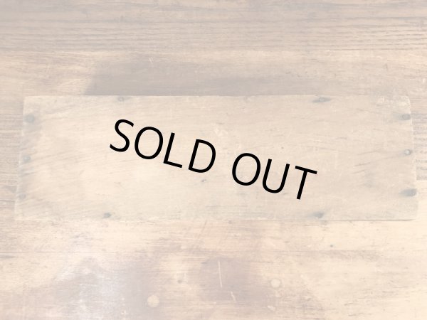 Mayflower'sのクリームチーズが入っていたビンテージ木箱