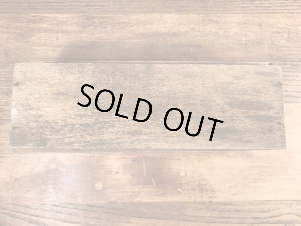 Breakstone'sのクリームチーズが入っていたビンテージ木箱