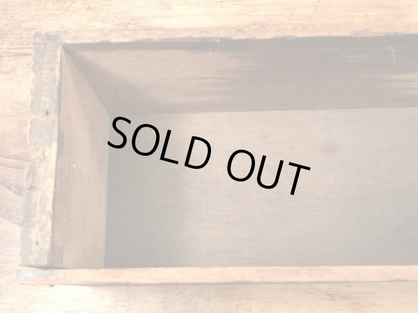 Kraft社製の木製のヴィンテージチーズボックス