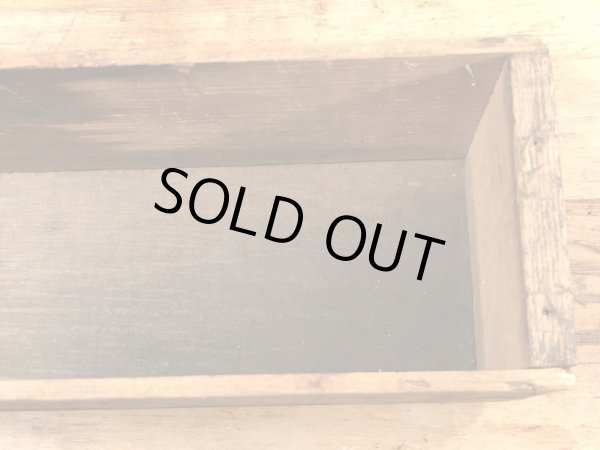 クラフト社のチーズが入っていたビンテージ木箱