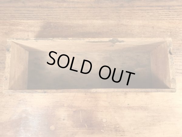 Mayflower'sの木製のヴィンテージチーズボックス