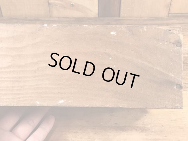 Cloverbloom社製のチーズが入っていたビンテージ木箱