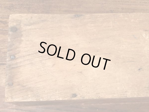 Mayflower'sの木製のヴィンテージチーズボックス