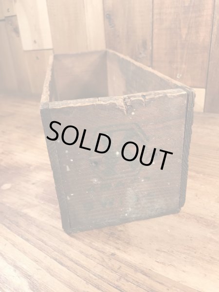 クラフト社のチーズが入っていたビンテージ木箱