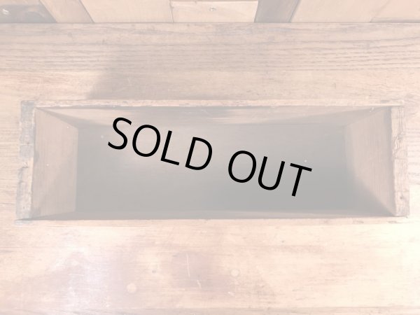 Kraft社製の木製のヴィンテージチーズボックス