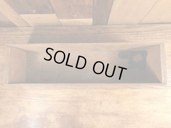 Cloverbloom社の木製のヴィンテージチーズボックス