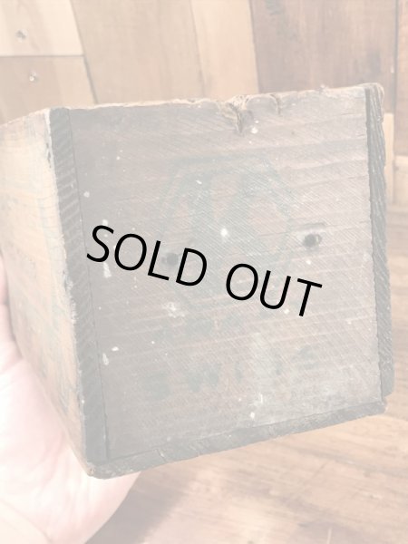 Kraft社製の木製のヴィンテージチーズボックス