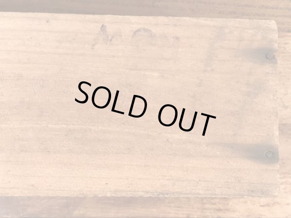 Axelrod'sのクリームチーズが入っていたビンテージ木箱