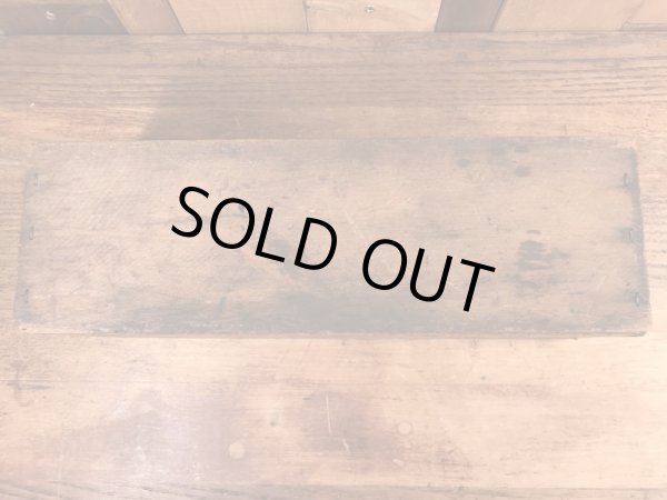 クラフト社のチーズが入っていたビンテージ木箱