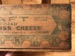 クラフト社のチーズが入っていたビンテージ木箱