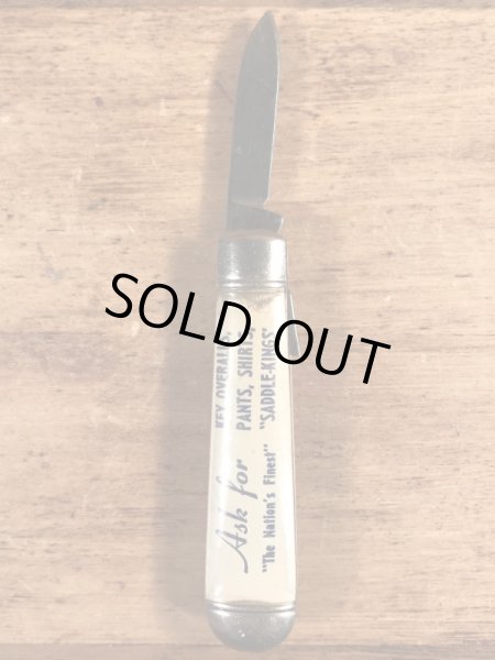 Key Work Clothesの企業物のヴィンテージポケットナイフ