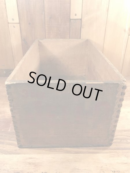 アンティークのJell-Oのヴィンテージウッドボックス