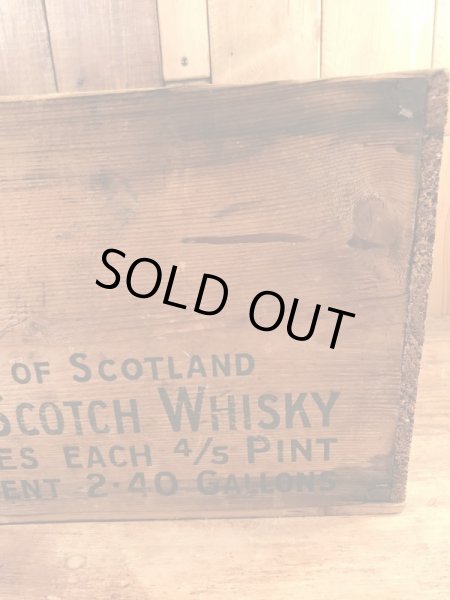 White Horse Cellerのスコッチウイスキーのヴィンテージウッドボックス