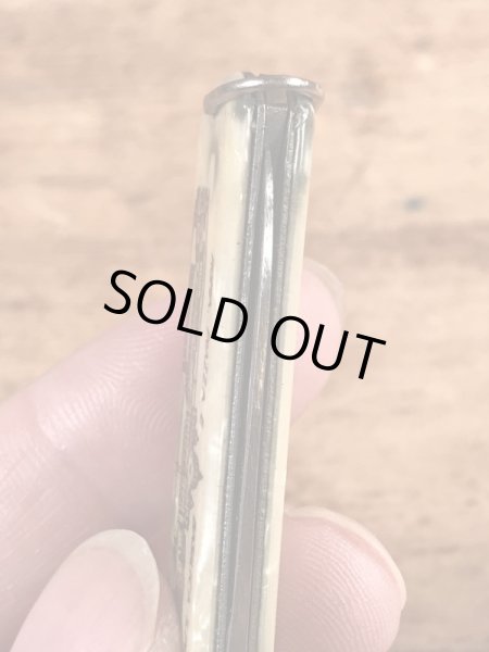 サンピエトロ大聖堂のシェル加工のビンテージ折り畳みナイフ