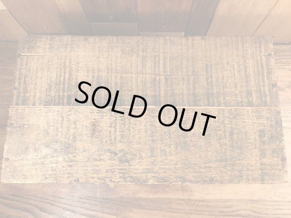 アンティークのJell-Oのビンテージ木箱