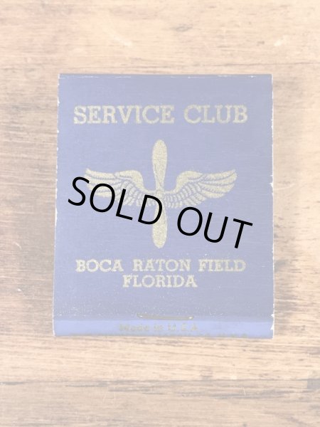 USエアフォースのミリタリー物のビンテージマッチブック