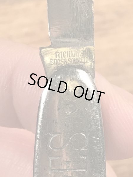 ピーターズシューズの企業物のビンテージ折り畳みナイフ