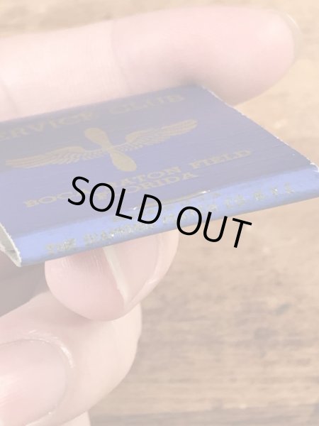 USエアフォースのミリタリー物のビンテージマッチブック