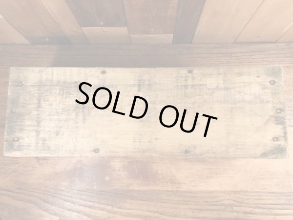 Ackerman-Johnson Co.の企業物のビンテージ木箱