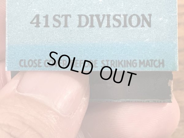 41 St Divisionのミリタリー物のヴィンテージマッチ