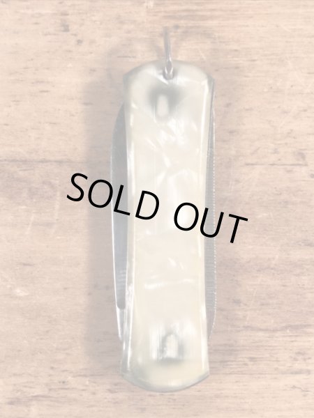 サンピエトロ大聖堂のシェル加工のヴィンテージポケットナイフ