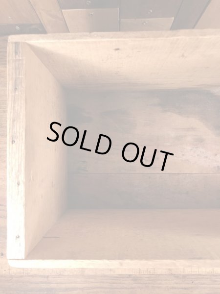 Western Cartridge Companyの弾薬が入っていたヴィンテージウッドボックス