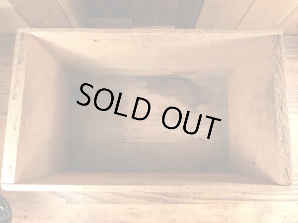 Western Cartridge Companyの弾薬が入っていたヴィンテージウッドボックス