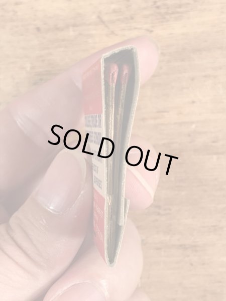 USアーミーのミリタリー物のビンテージマッチブック