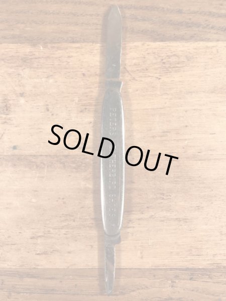 Peters Weatherbird Shoesのアドバタイジング物のヴィンテージポケットナイフ