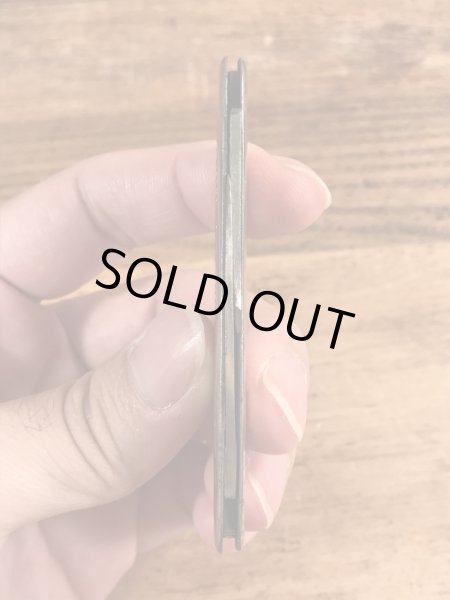 ピーターズシューズの企業物のビンテージ折り畳みナイフ