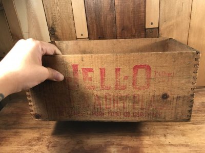 画像3: Jell-O Keep In A Dry Place Wood Box　ジェロー　ビンテージ　ウッドボックス　木箱　〜40年代