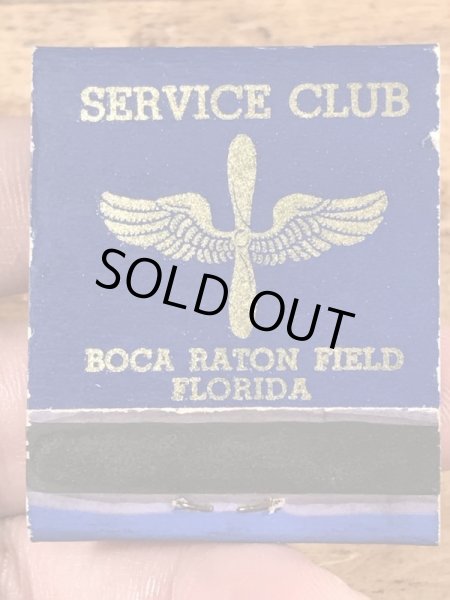 USエアフォースのService Clubのヴィンテージマッチ