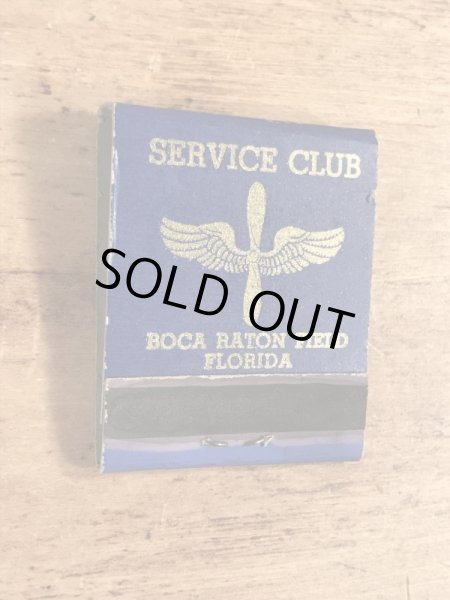 USエアフォースのService Clubのヴィンテージマッチ