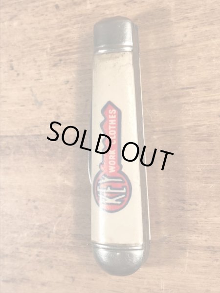 Key Work Clothesの企業物のヴィンテージポケットナイフ