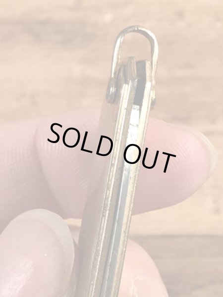 アールデコのゴールドのビンテージ折り畳みナイフ