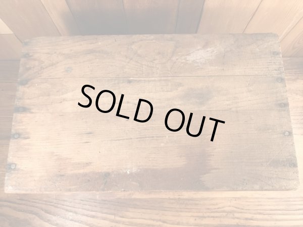 Western Cartridge Companyの弾薬が入っていたビンテージ木箱