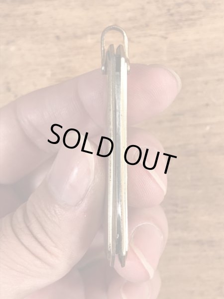 アールデコのゴールドのビンテージ折り畳みナイフ