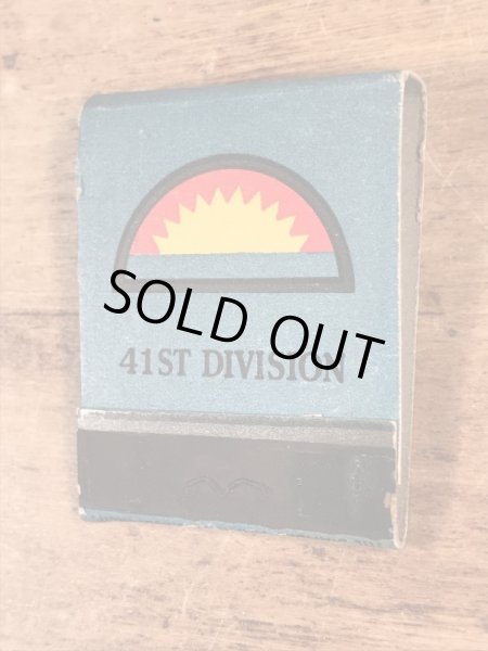 41 St Divisionのミリタリー物のヴィンテージマッチ