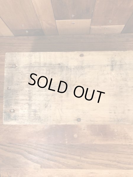 Ackerman-Johnson Co.の企業物のヴィンテージウッドボックス