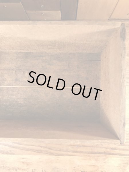 アンティークのJell-Oのビンテージ木箱