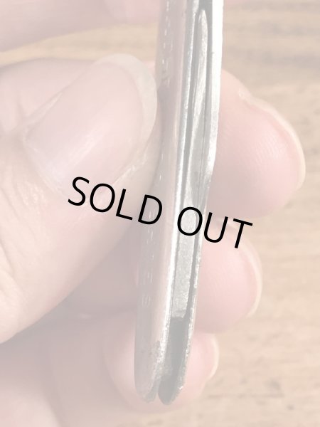 Peters Weatherbird Shoesのアドバタイジング物のヴィンテージポケットナイフ