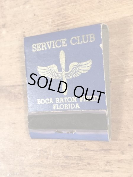 USエアフォースのミリタリー物のビンテージマッチブック