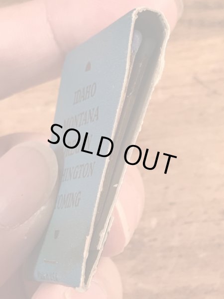 第41歩兵部隊のミリタリー物のビンテージマッチブック