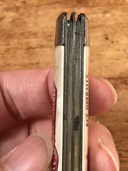 キーワークブランドの企業物のビンテージ折り畳みナイフ